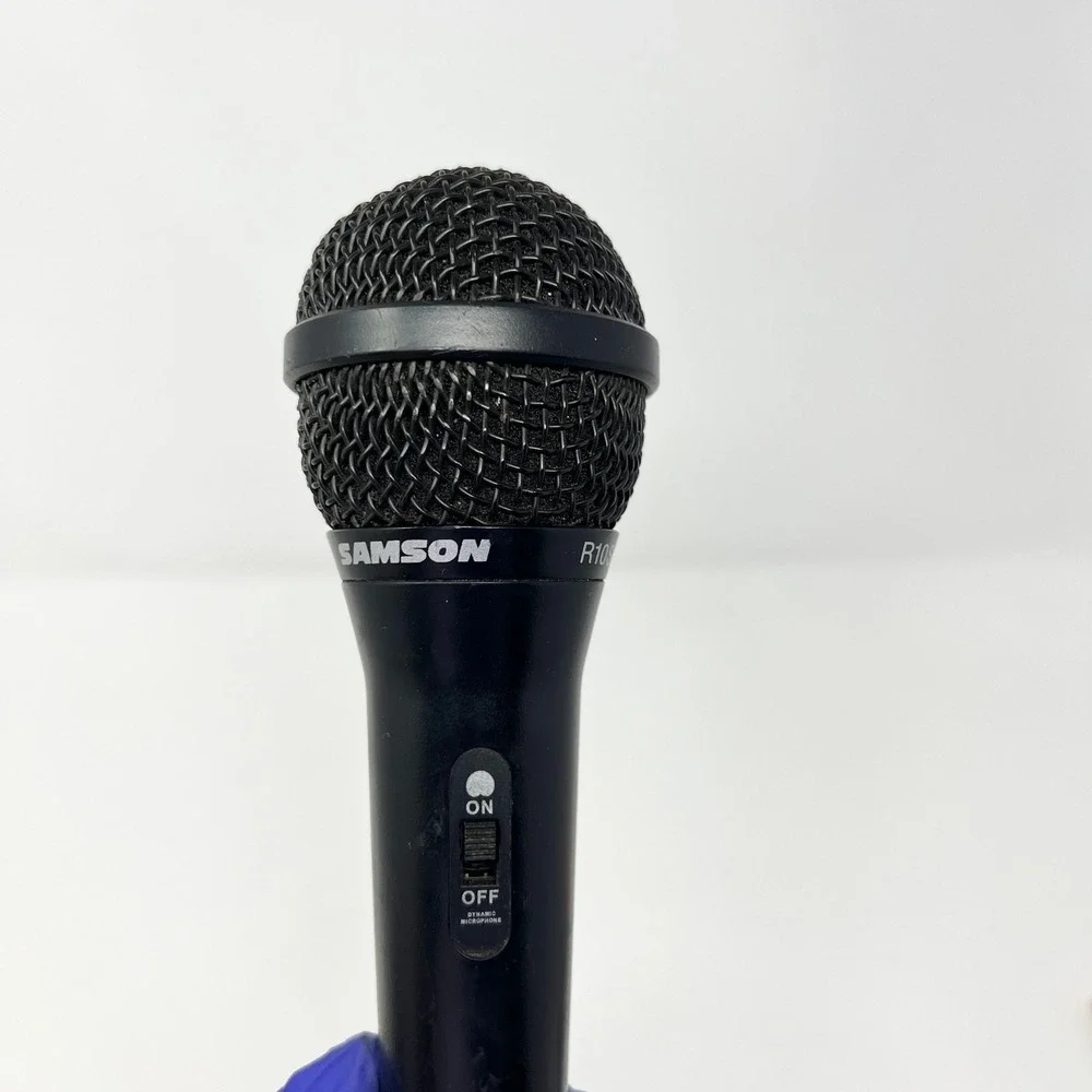 Samson Dynamic Microphone Black Wired‎ 3.5mm Mini Jack Unidirectional R10S